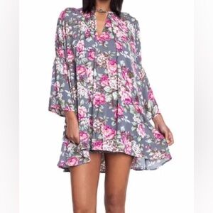 Large Umgee Trapeze Mini Dress